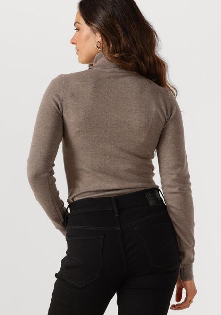 OBJECT Pull OBJTHESS L/S ROLLNECK KNIT PULLOVER en taupe - large