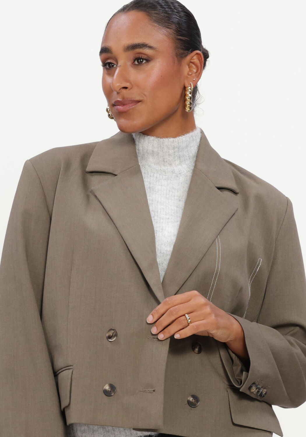 CIRCLE OF TRUST Blazer JOZIE BLAZER en taupe - large