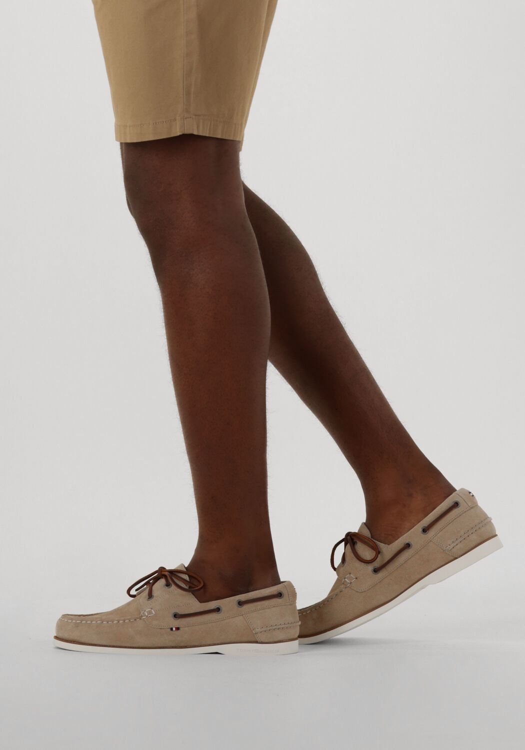 TOMMY HILFIGER TH BOAT SHOE CORE SUEDE Mocassins Sable - large