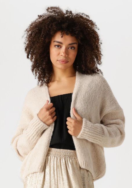 KNIT-TED Gilet BECKY Sable - large