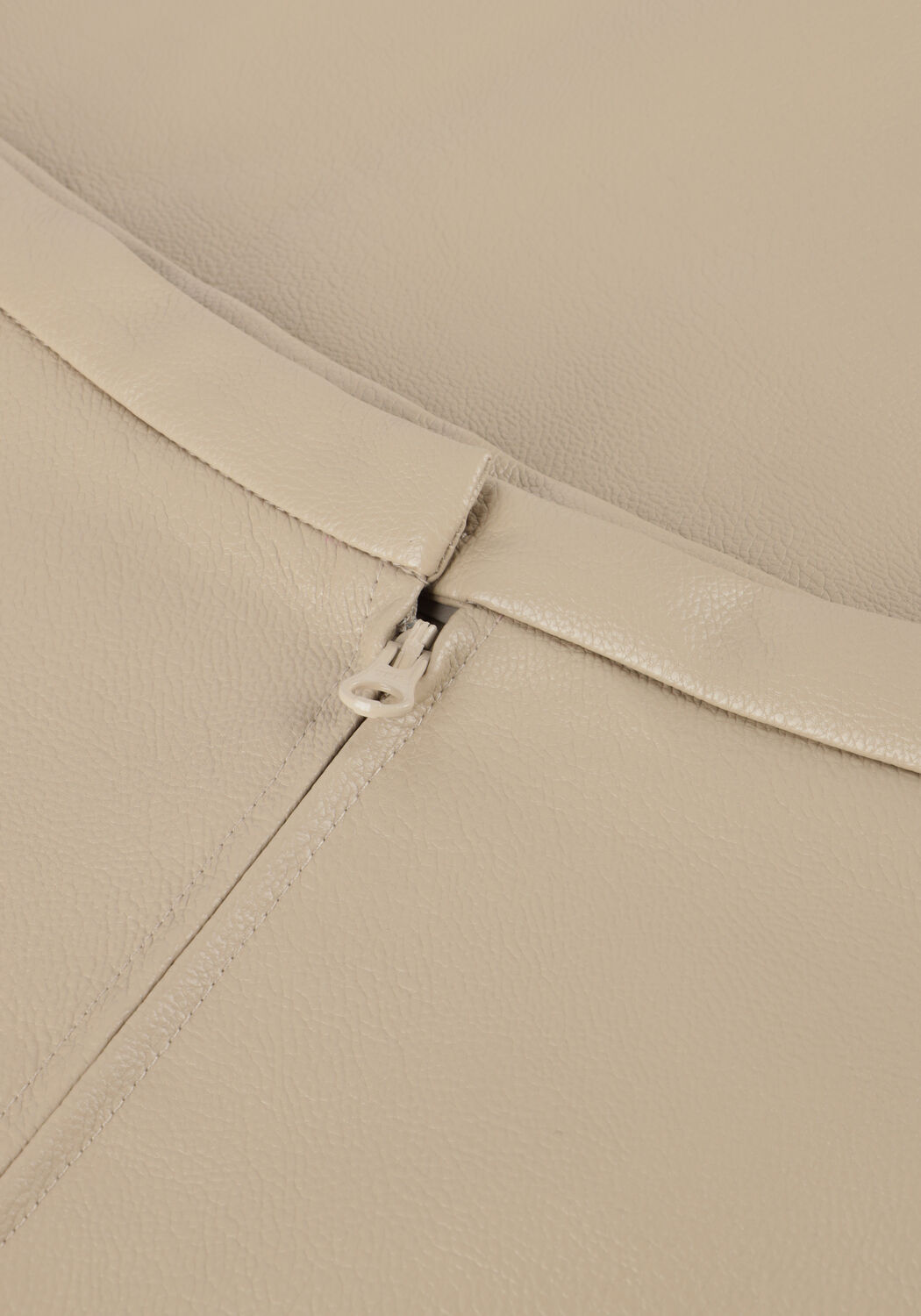 SUMMUM Jupe midi SKIRT FAUX LEATHER en beige - large