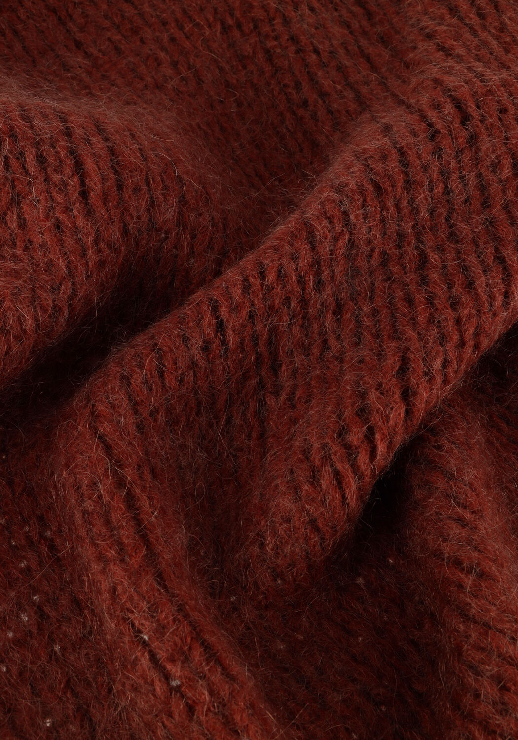 Rode SUMMUM Vest OVERSIZED CARDIGAN MOHAIR BLEND KNIT - large