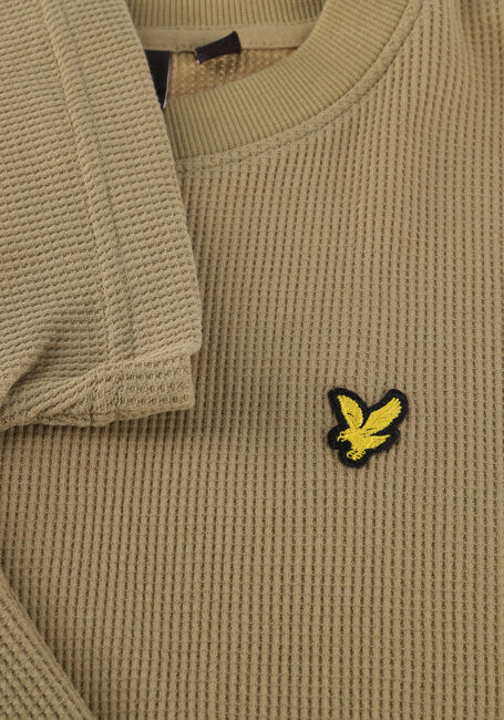 Zand LYLE & SCOTT T-shirt WAFFLE T-SHIRT - large