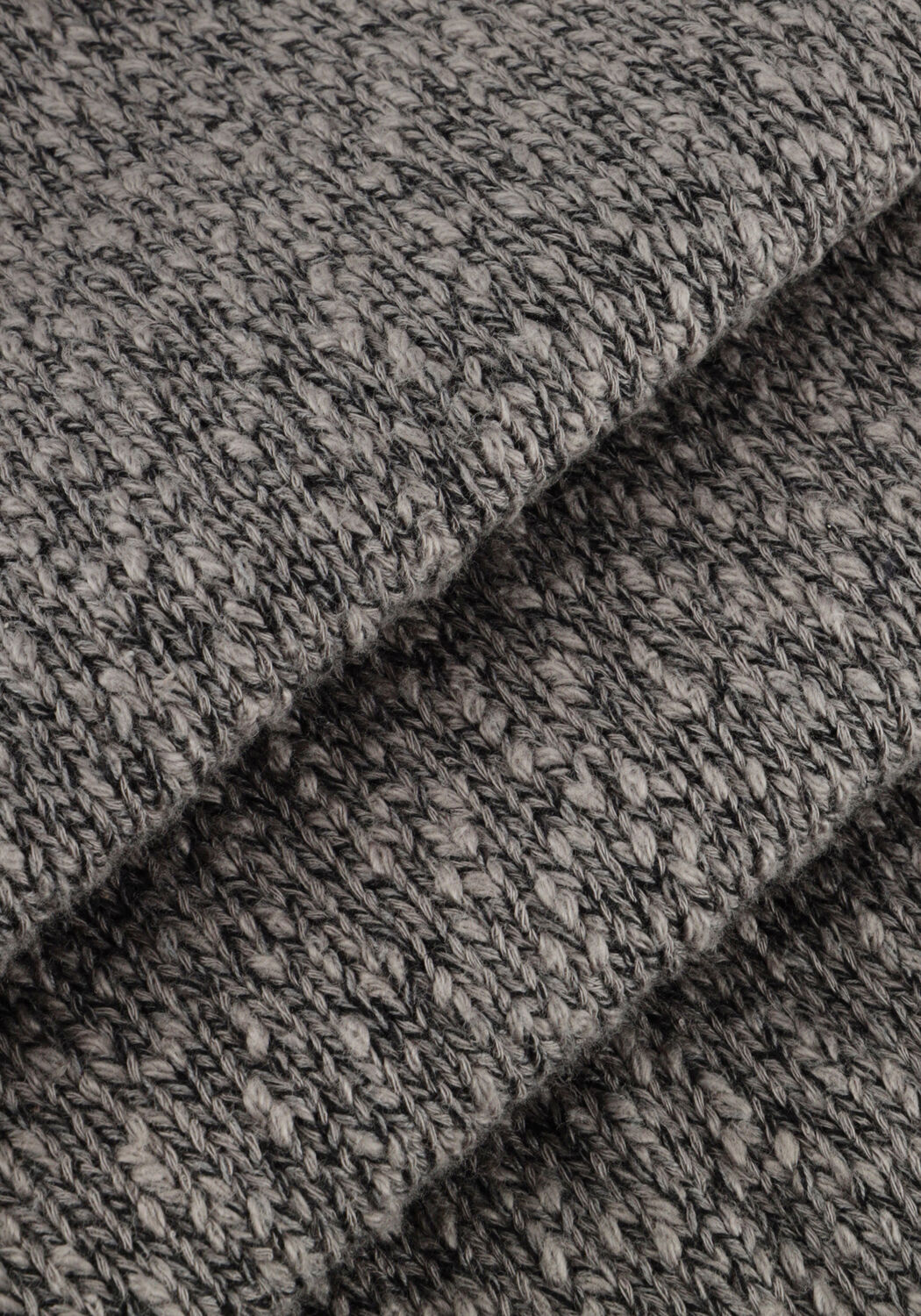 LES DEUX Pull BILLY MOULINE KNITTED POLO en gris - large