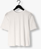 Y.A.S. T-shirt YASLEX SS TOP W. EMB SLEEVES S. en blanc
