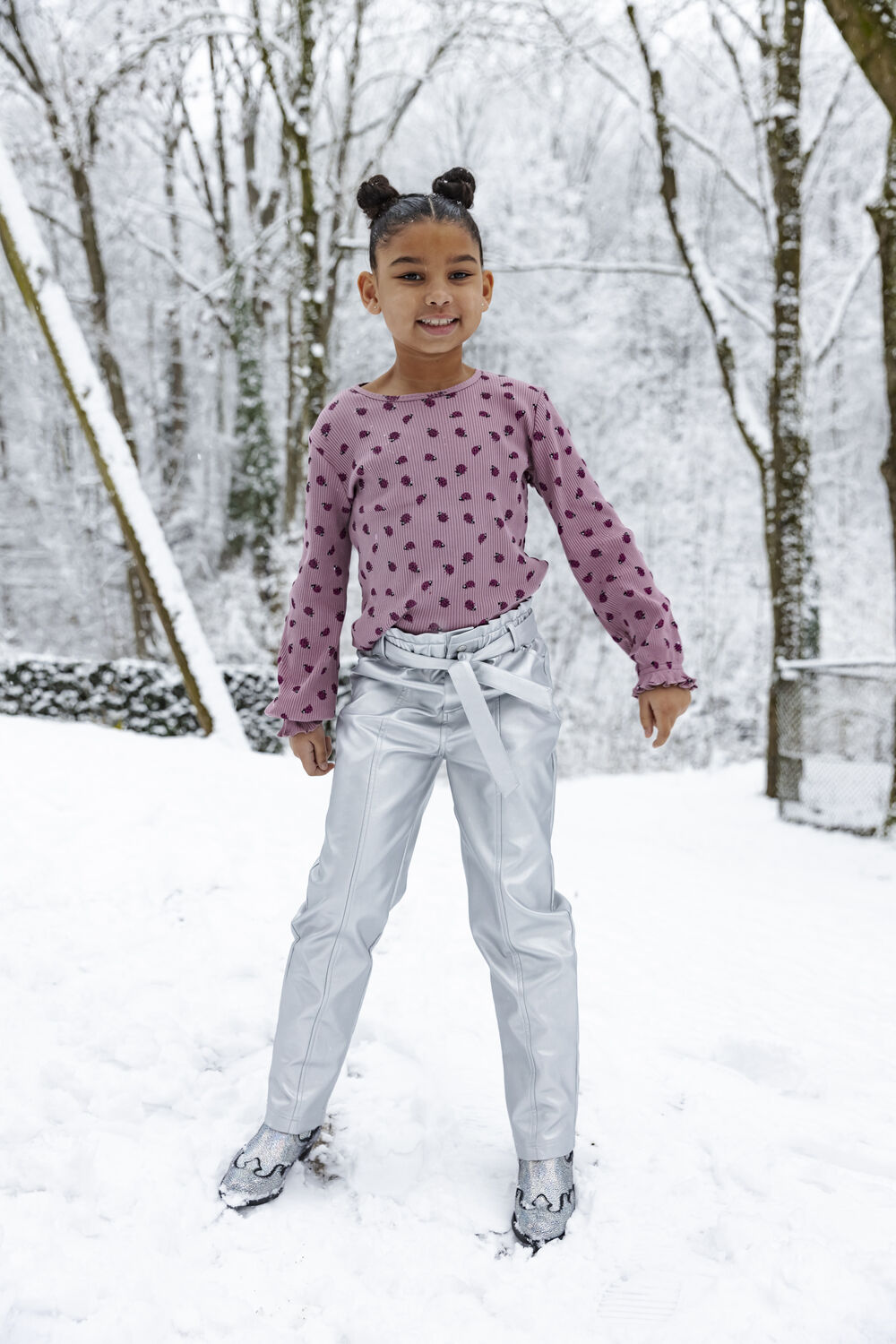 Zilveren AMMEHOELA Pantalon AM.LILLY.01 - large