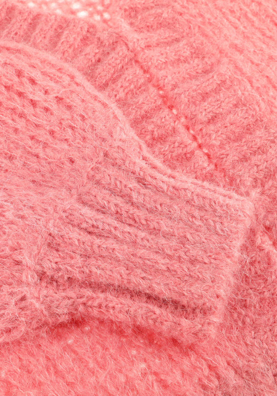 Roze ROUGE EDIT Vest ROUBANU LS OPEN CARDIGAN - large