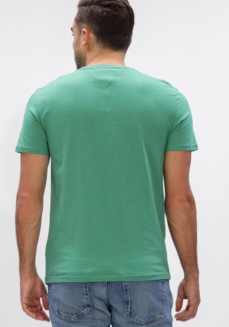 TOMMY JEANS T-shirt TJM XSLIM JASPE HTR TEE EXT en vert - large