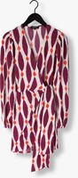 Paarse REFINED DEPARTMENT Mini jurk LOTTE