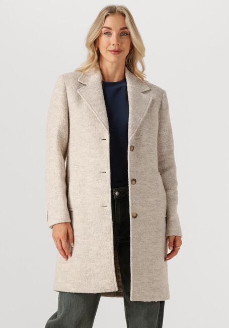 SELECTED FEMME Manteau SLFSASJA BOUCLE LANO COAT Sable - large
