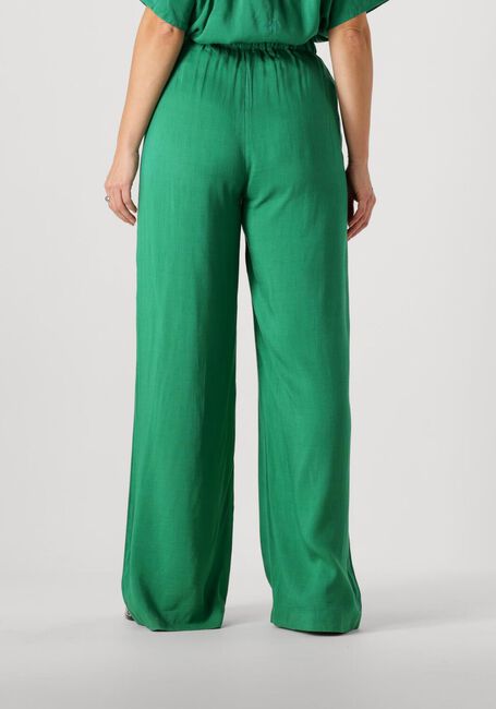 BY-BAR Pantalon large BENJI DOBBY PANT en vert - large