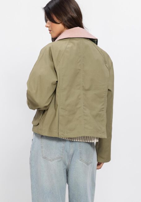 BARBOUR CROPPED BEADNELL CASUAL JACKET Vestes Olive - large