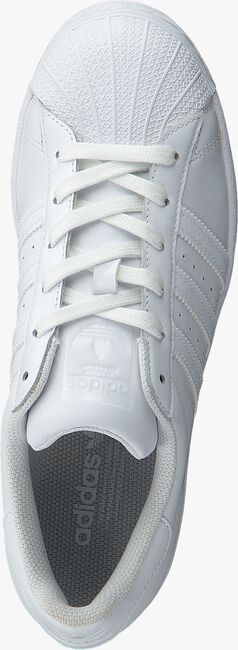 Witte ADIDAS Lage sneakers SUPERSTAR DAMES - large