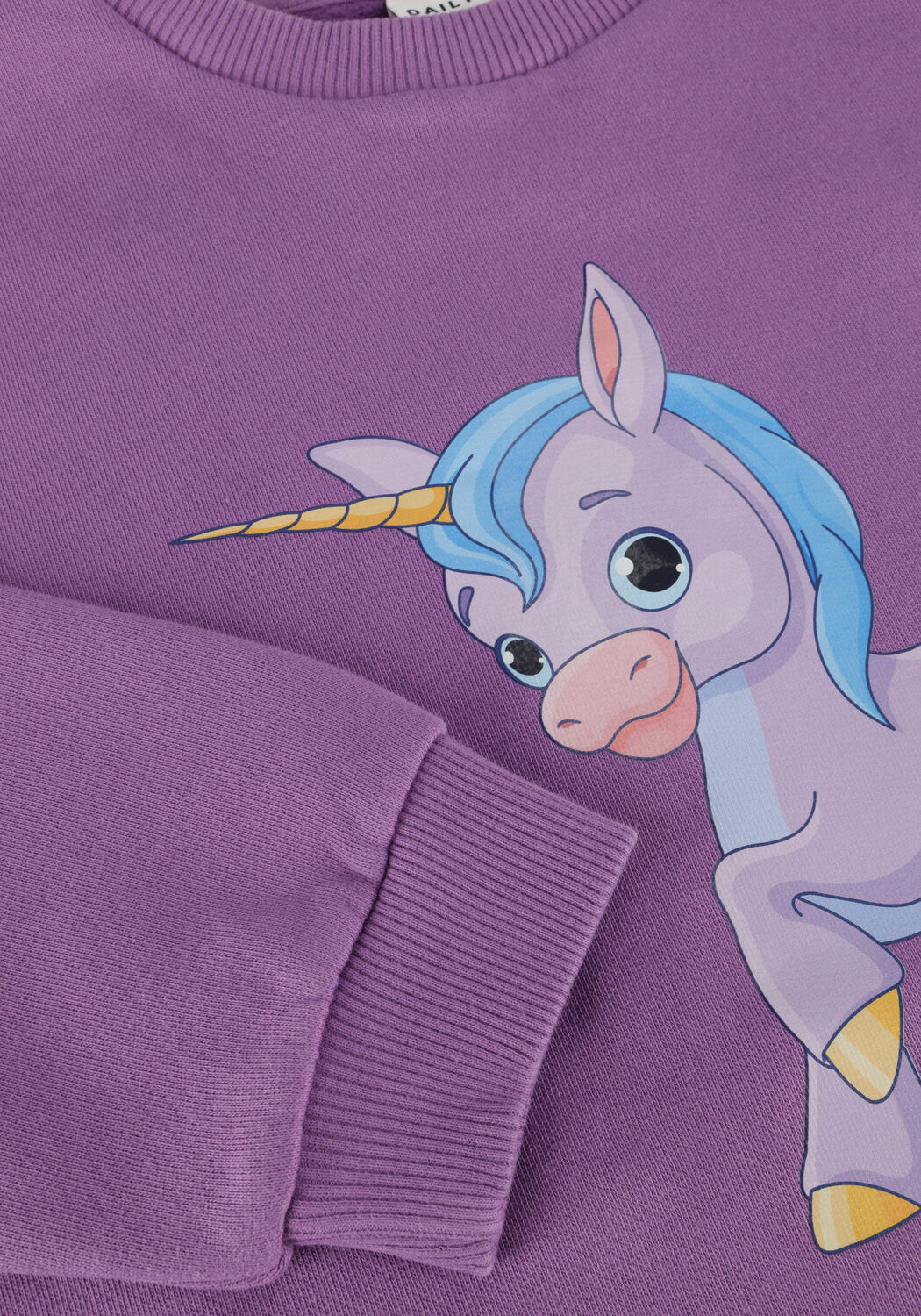 Paarse DAILY BRAT Sweater TWINKLE STARLIGHT UNICORN SWEATER - large