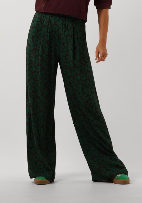 BY-BAR Pantalon large BENJI SPOTTED PANT en vert - large