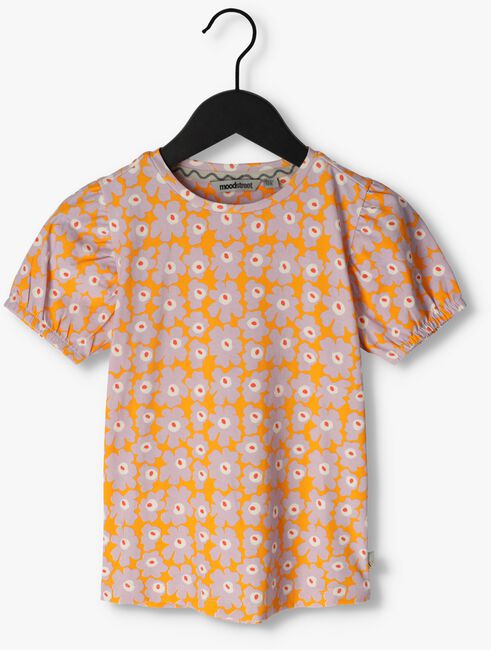 MOODSTREET T-shirt T-SHIRT AOP FLOWER WITH PUFFED SLEEVE Lilas - large