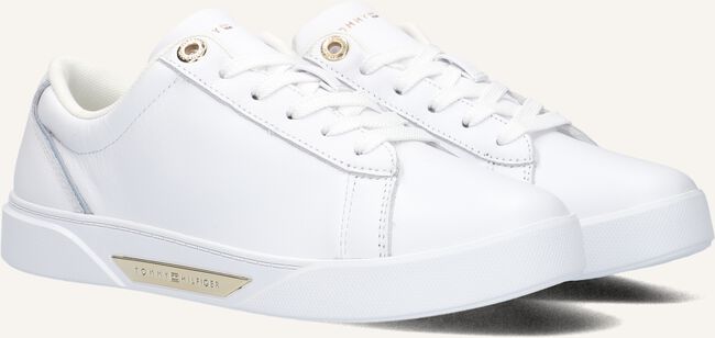 Witte TOMMY HILFIGER Sneakers CHIC COURT SNEAKER Witte TOMMY HILFIGER Sneakers CHIC COURT SNEAKER - large