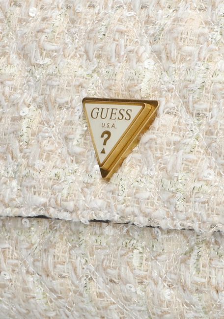 GUESS GIULLY CONVERTIBLE XBODY FLAP Sac bandoulière en beige - large
