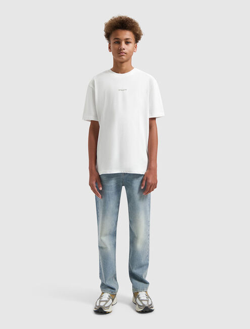 BALLIN T-shirt 017125 en blanc - large