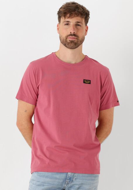 PME LEGEND T-shirt SHORT SLEEVE R-NECK GUYVER TEE en rose - large