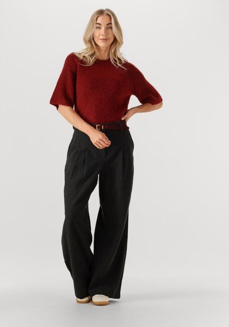MSCH COPENHAGEN Pantalon large MSCHSEBA HW PANTS Gris foncé - large