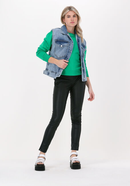 Blauwe ALIX THE LABEL Spijkerjas EMBROIDERD DENIM WAISTCOAT 313 Blauwe ALIX THE LABEL Spijkerjas EMBROIDERD DENIM WAISTCOAT 313 - large