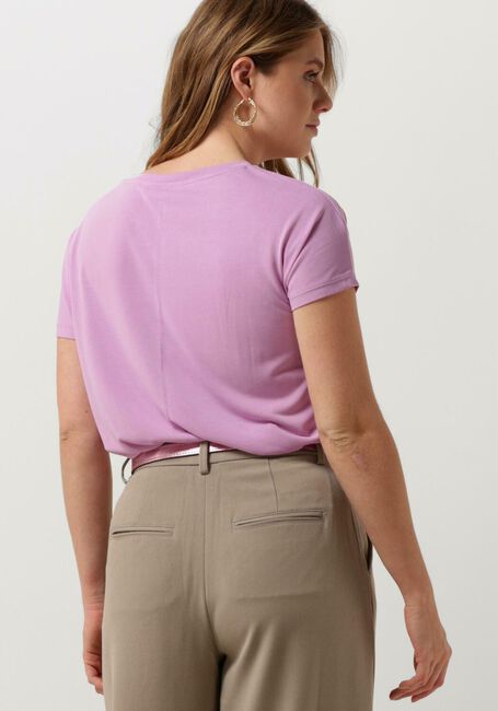 MSCH COPENHAGEN T-shirt MSCHFENYA MODAL V NECK TEE en violet - large
