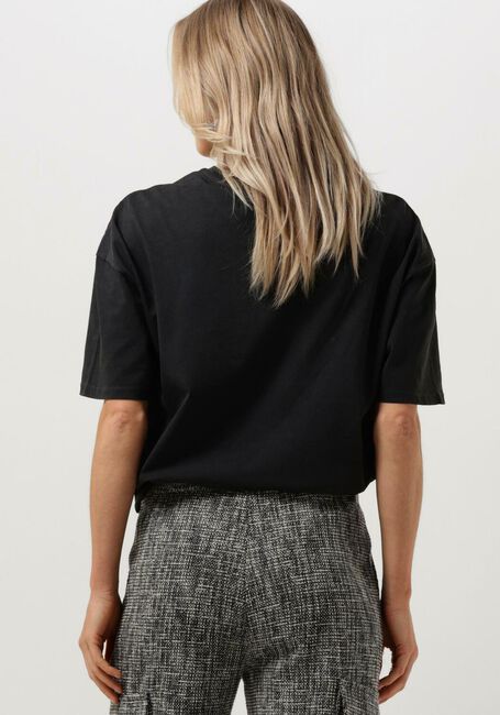 ALIX THE LABEL T-shirt LADIES KNITTED BULL T-SHIRT en noir - large