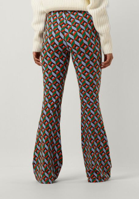 COLOURFUL REBEL Pantalon évasé GRAPHIC PEACHED EXTRA FLARE PANTS en multicolore - large