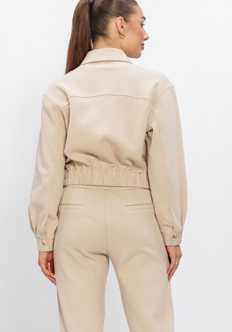 AIMEE THE LABEL LYS PIQUE JACKET Vestes Sable - large