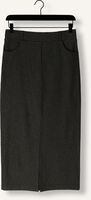 JANSEN AMSTERDAM Jupe maxi GEORGIE ROK HVM 683 SLIT AT FRONT Gris foncé JANSEN AMSTERDAM Jupe maxi GEORGIE ROK HVM 683 SLIT AT FRONT Gris foncé - medium