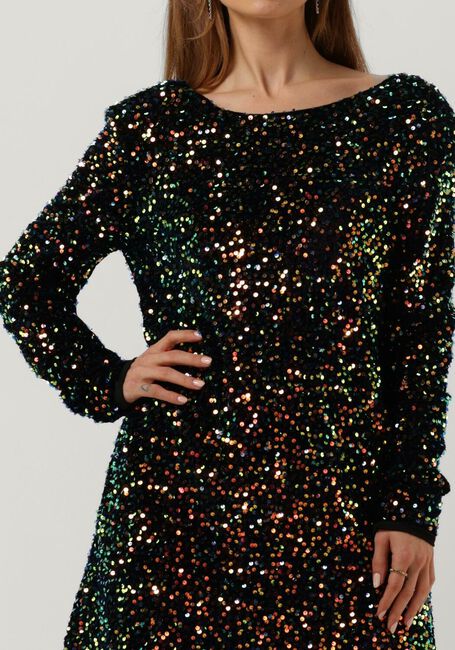COLOURFUL REBEL Mini robe TINA SEQUINS STRAIGHT DRESS en multicolore - large