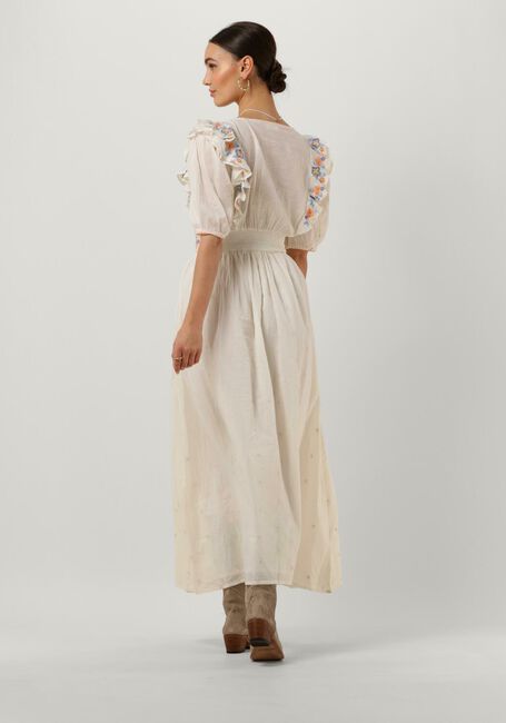 Witte LOUIZON Maxi jurk BATETTE - large