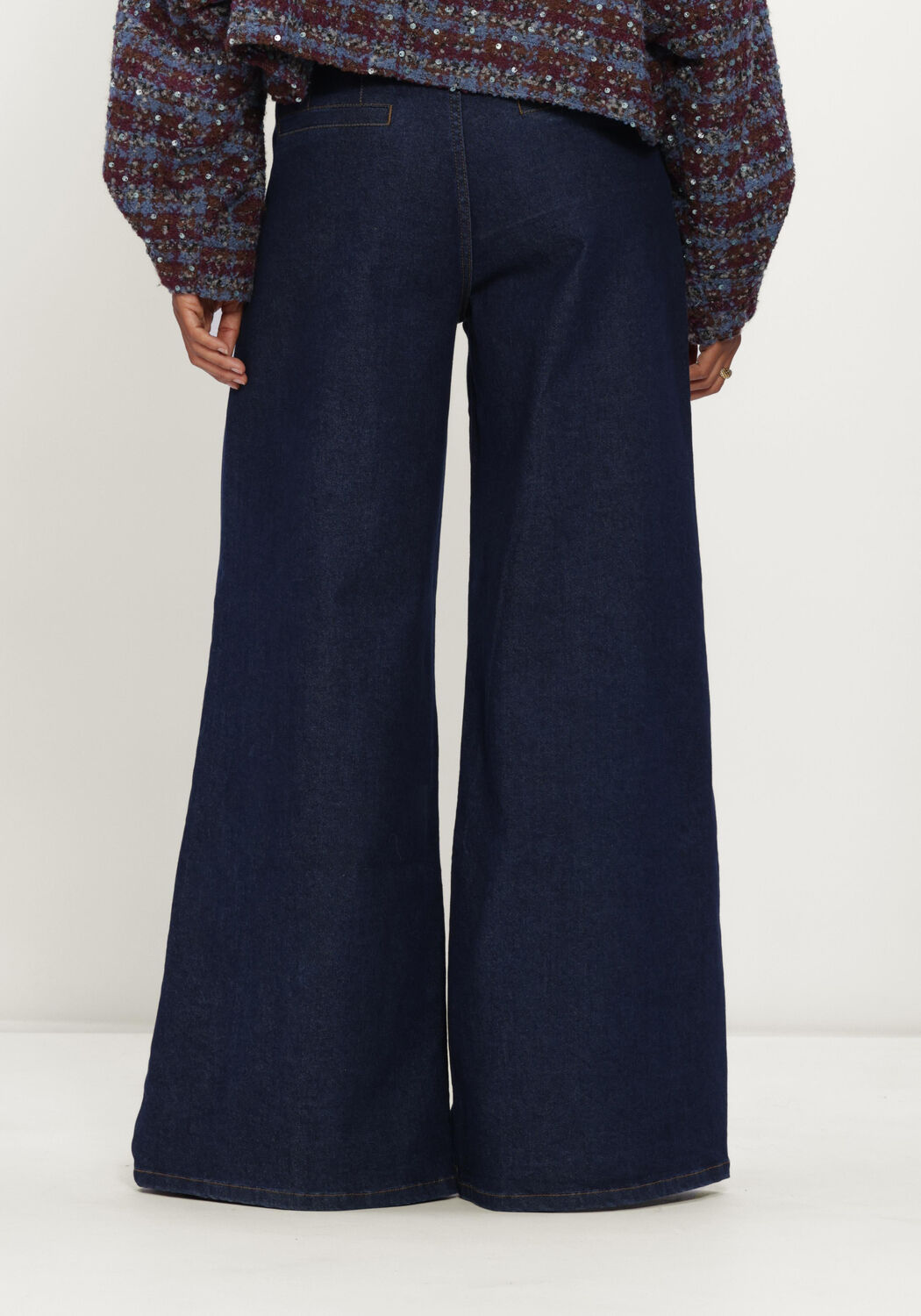 AMAYA AMSTERDAM ARIA PANTS Pantalons en bleu - large