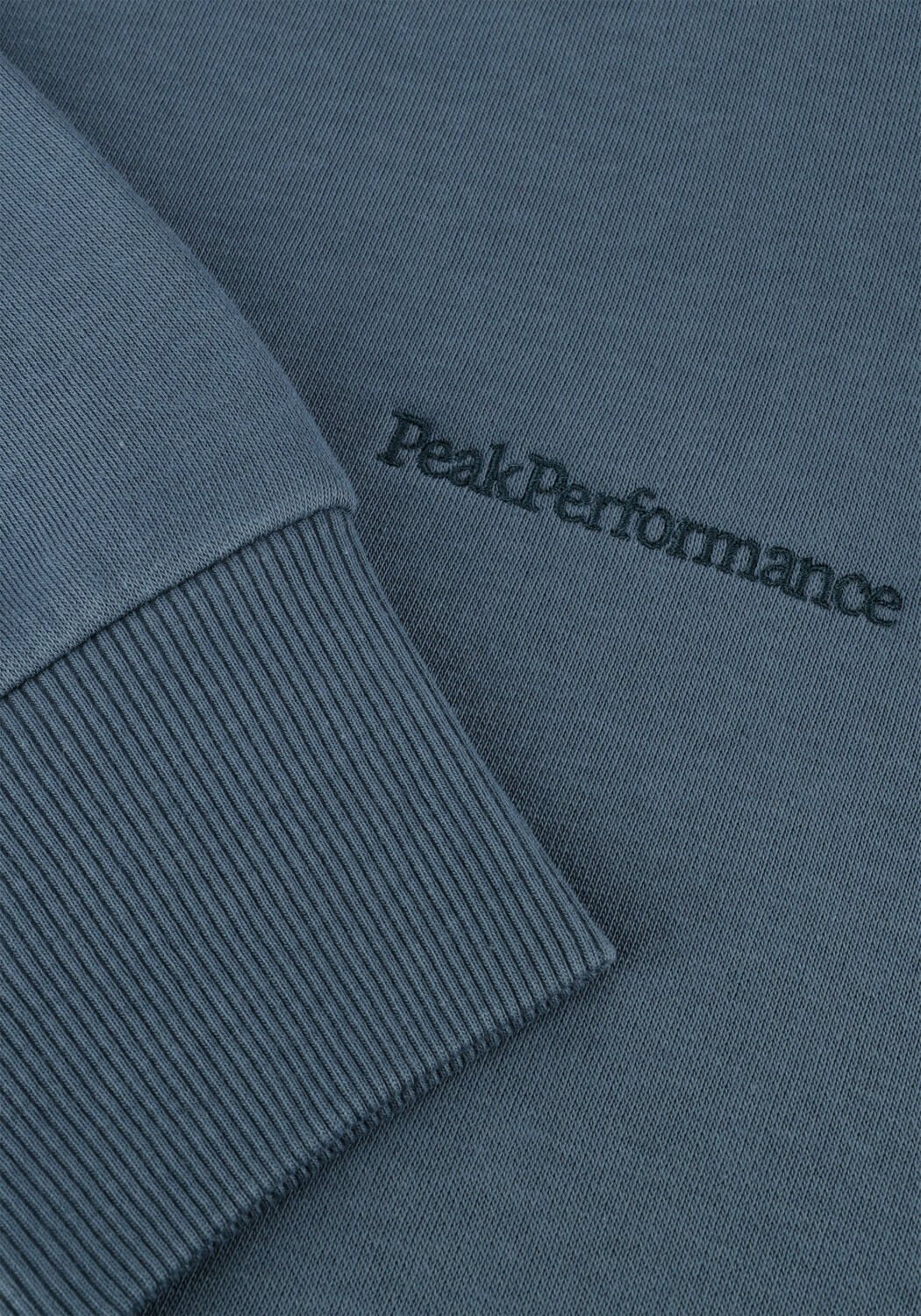 Blauwe PEAK PERFORMANCE Sweater ORIGINAL SMALL LOGO CREW MEN - large