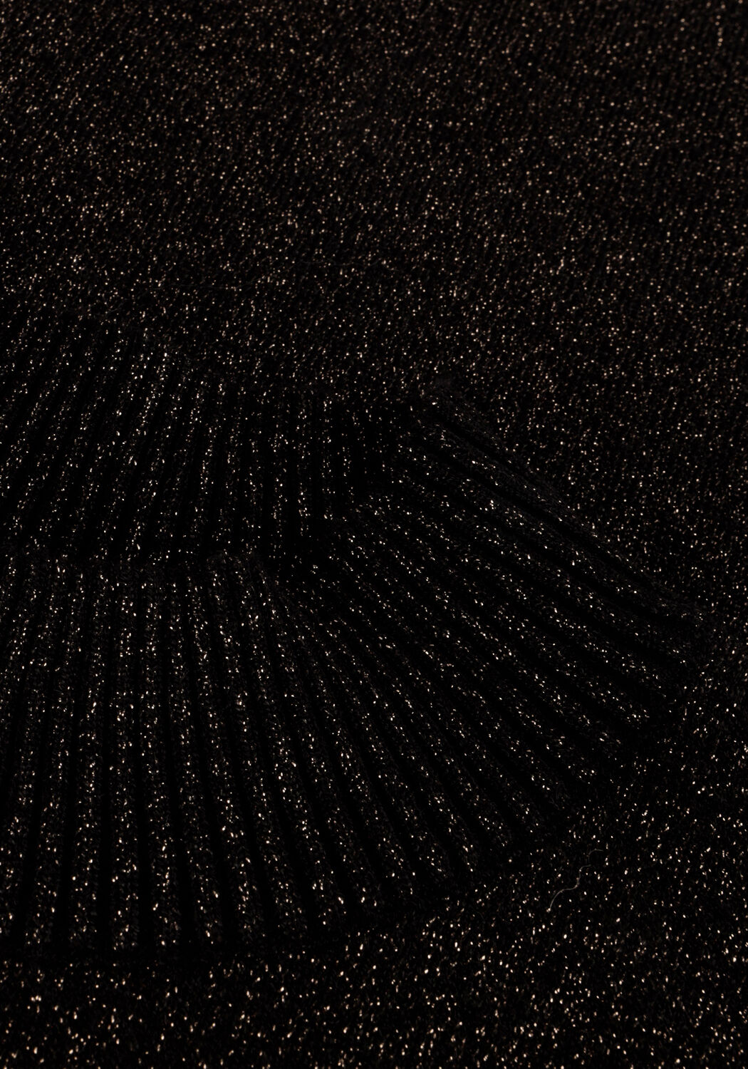 OBJECT Mini robe OBJREYNARD L/S KNIT DRESS en noir - large