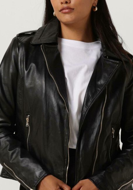 IBANA Veste en cuir BEAR BLAZE en noir - large