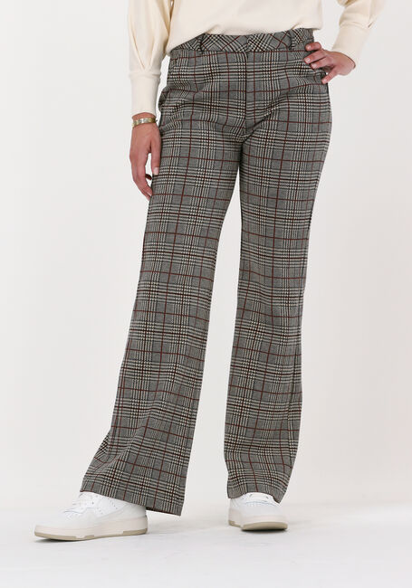Bruine SUMMUM Pantalon TROUSER CHECK JACQUARD - large