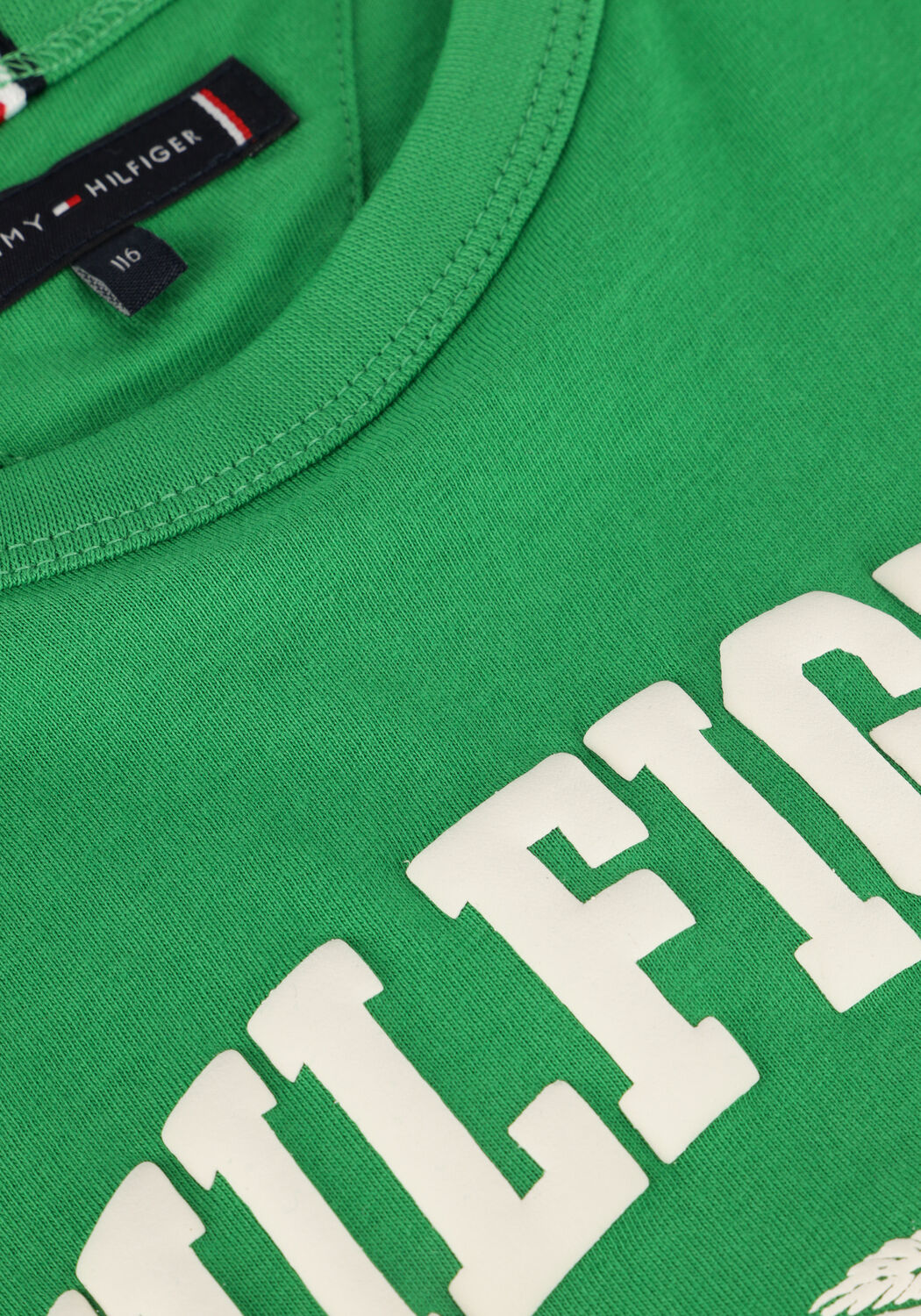 TOMMY HILFIGER T-shirt HILFIGER PALM PRINT TEE SS en vert - large