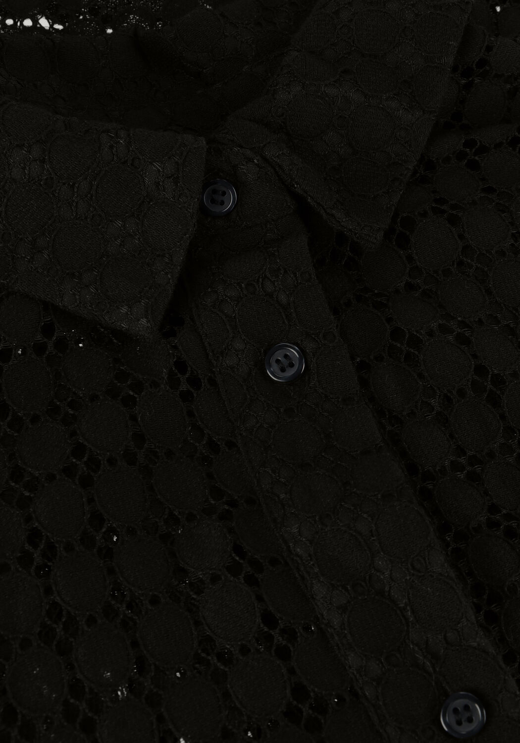 Zwarte MODSTR&Ouml;M  HATTIEMD SHIRT - large