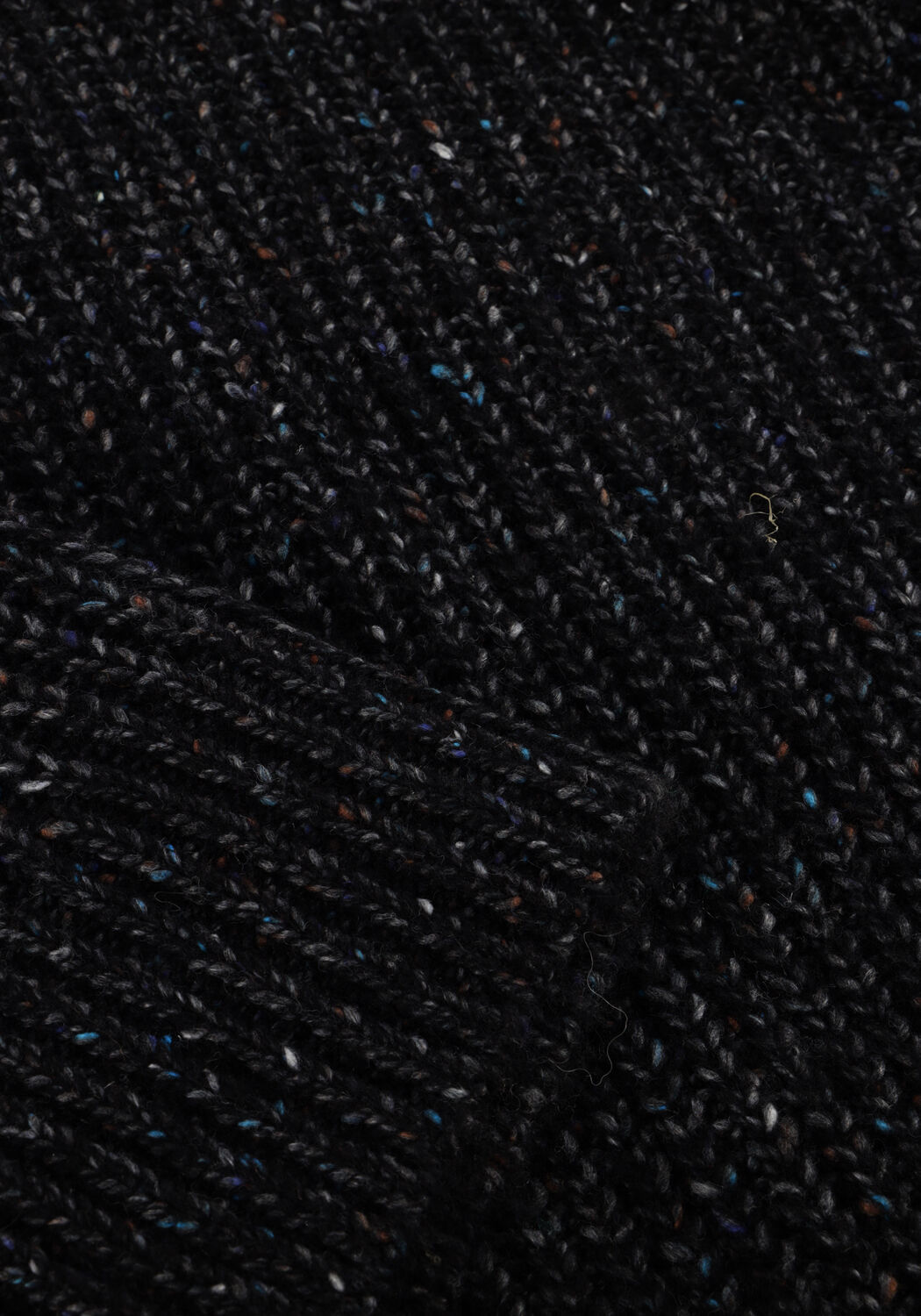 Donkergrijze CALVIN KLEIN Trui LS NOVELTY YARN RAGLAN CREWNK SW - large