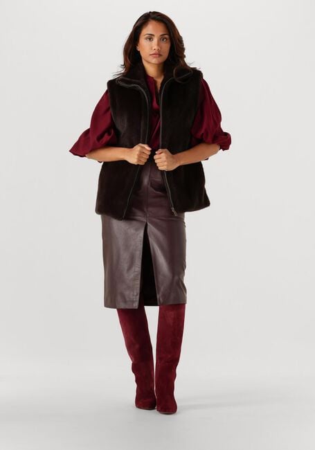 Bordeaux VANESSA BRUNO  BELL BLOUSE - large