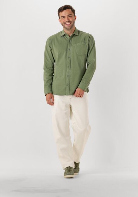 BUTCHER OF BLUE Chemise décontracté AIDAN JERSEY SHIRT en vert - large
