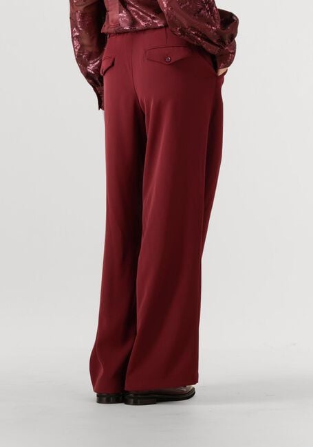 Bordeaux SUMMUM Wijde broek TROUSERS WIDE FLUID - large