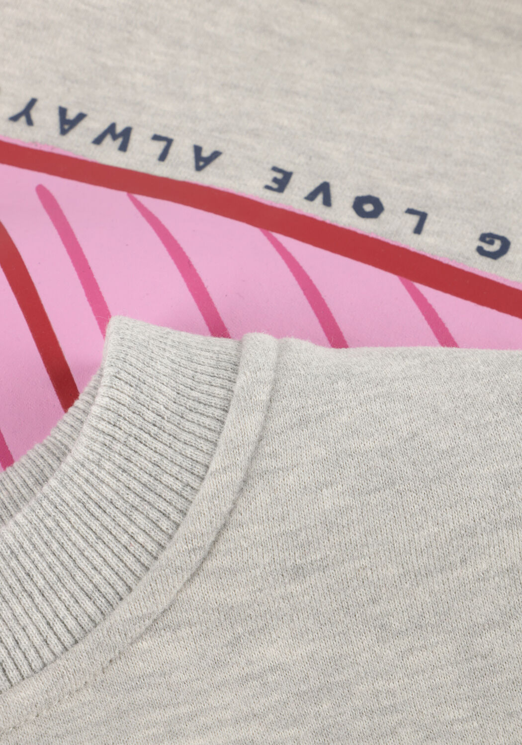 YDENCE Chandail SWEATER LOVE LETTER Gris clair - large