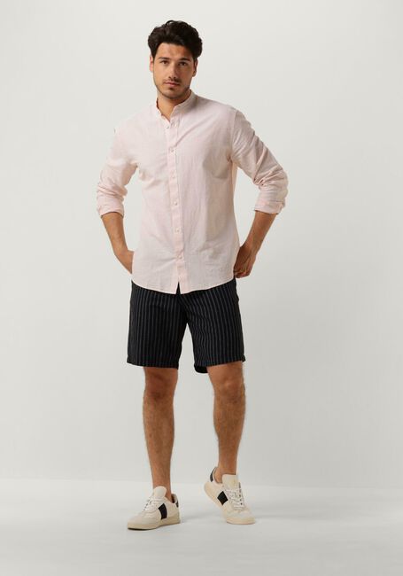 SELECTED HOMME Chemise décontracté SLHREGNEW-LINEN SHIRT LS BAND en rose - large