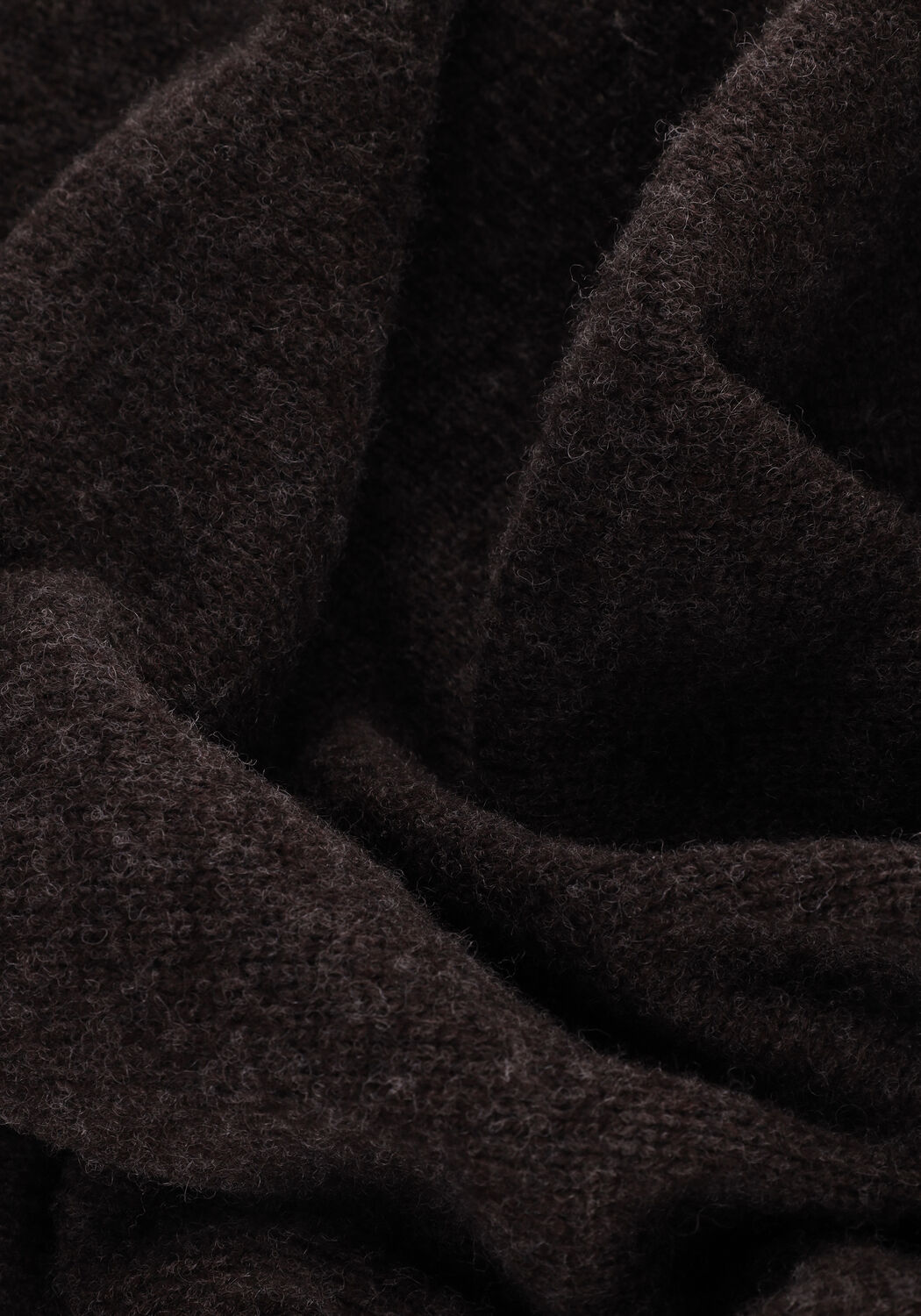 Bruine KNIT-TED Trui BABS PULLOVER - large