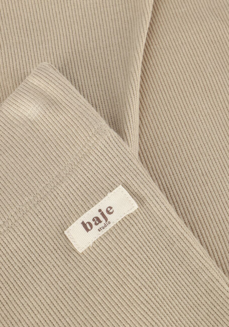 BAJE STUDIO Pantalon évasé NOVO en taupe - large