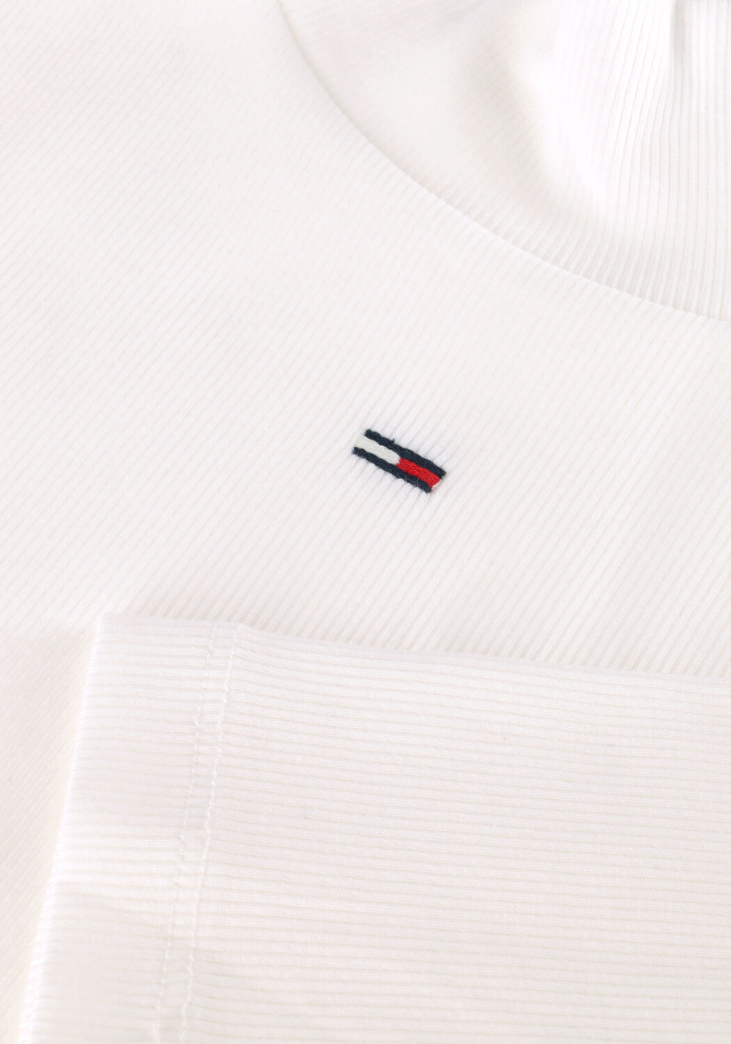 TOMMY JEANS Col roul&eacute; TJW ESSENTIAL MOCK NECK &Eacute;cru - large