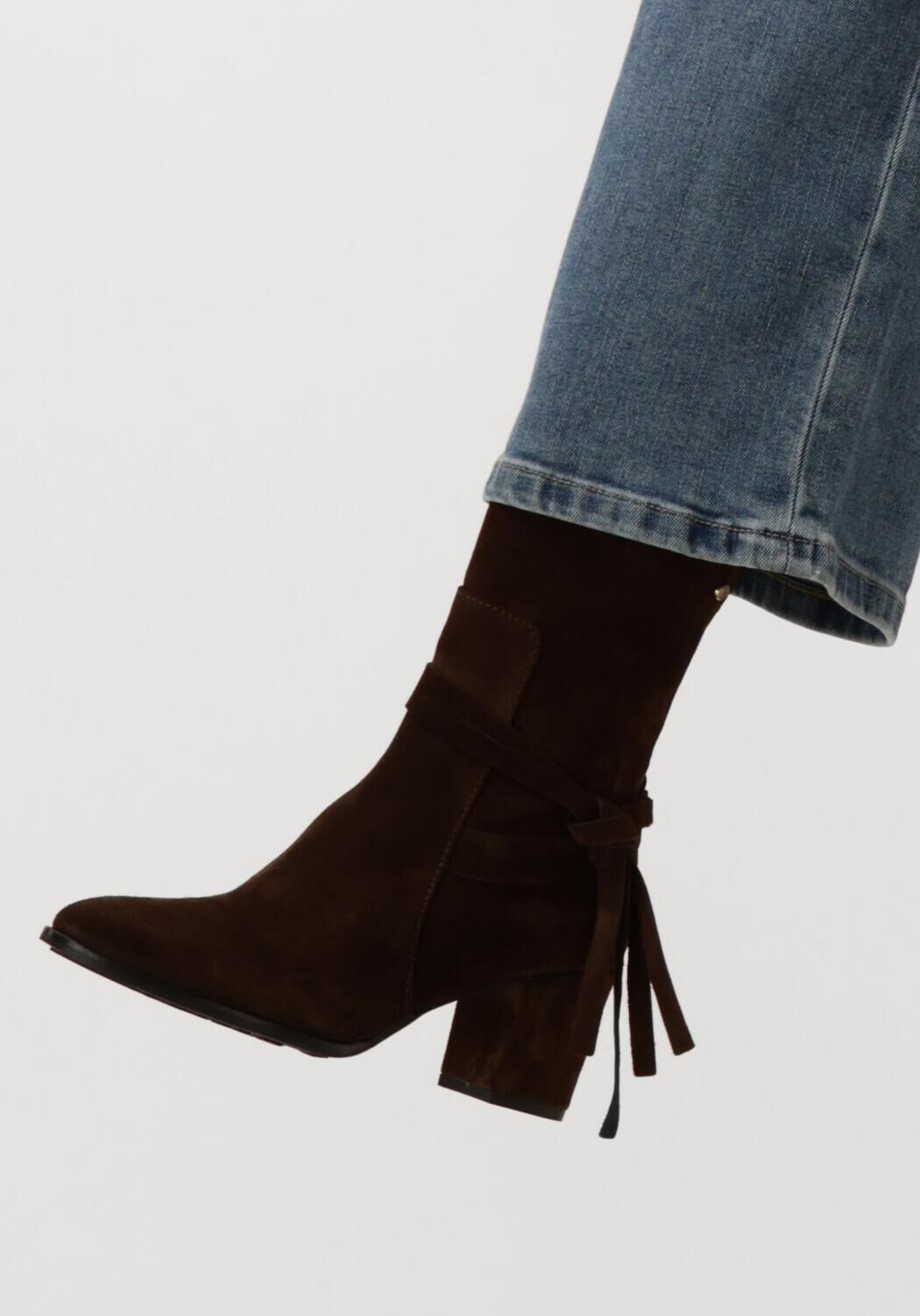 Bruine FRED DE LA BRETONIERE Enkellaarsjes GIA STELLA - large